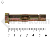 Анкер болт болтом  м8 10х60 (6шт)