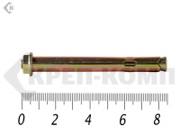 Анкерный болт с гайкой  8х 85 (6шт)