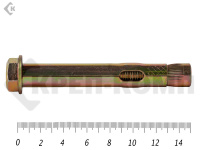 Анкер болт болтом м16 20х150 (10шт)