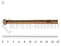 Анкерный болт с гайкой 12х200 (5шт)