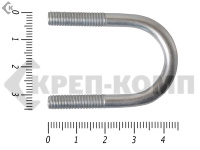 Болт оц. U-образный UBZ  1/2 M6 без гайки (50шт)