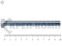 Болт полная резьба, цинк DIN933 12х100 пр.10,9 (25кг/284)