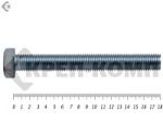 Болт полная резьба, цинк DIN933 20х180 пр.10,9 (25кг/58) – фото